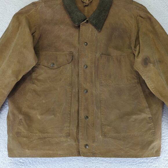 Filson Brown Military Field Jacket - Picture 4 of 14
